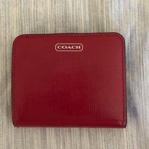 COACH Red Wallet